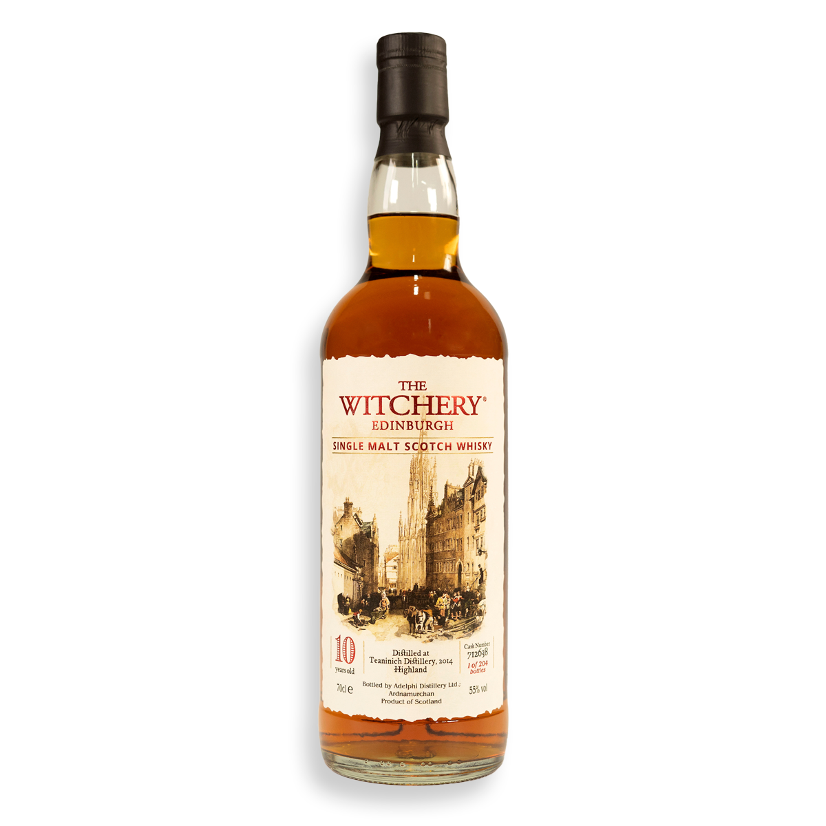 The Witchery Single Cask 10yo Malt Whisky 70cl 55% ABV